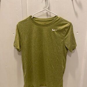 Nike Olive Green Short Sleeve Tee